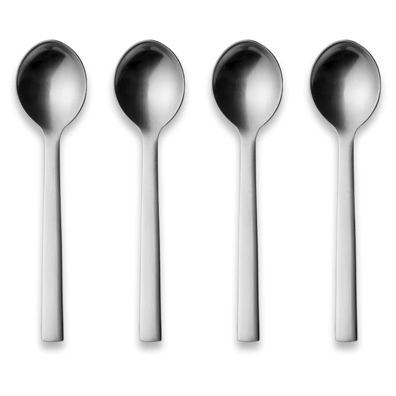 New York Kaffeskje 4-pk, Rustfritt Stål
