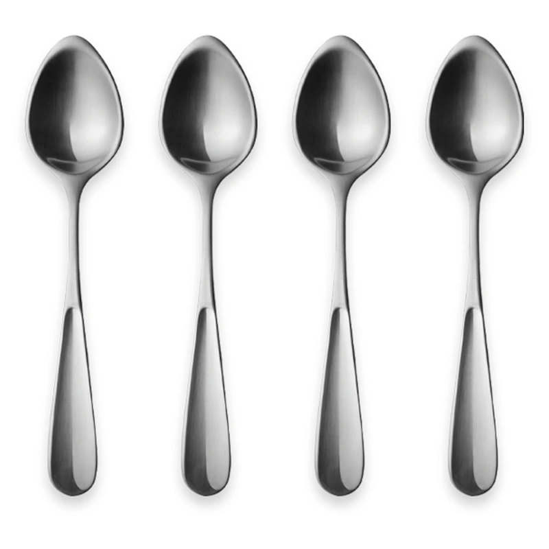 Vivianna Teskje 4-pk, Rustfritt Stål