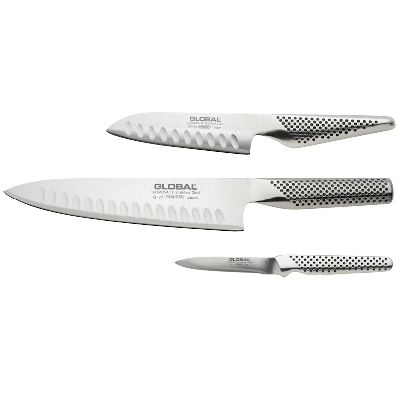 Knivsett 3 Deler - G-77, GS-90, GSF-15