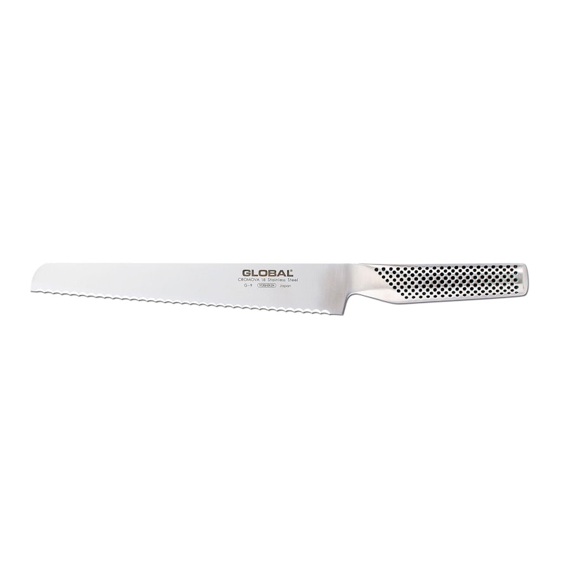 Brødkniv Tagget Høyre G-9R, 22 cm