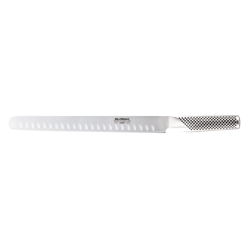 Global G87 Laks & Skinkekniv Olivenslipt, 27cm