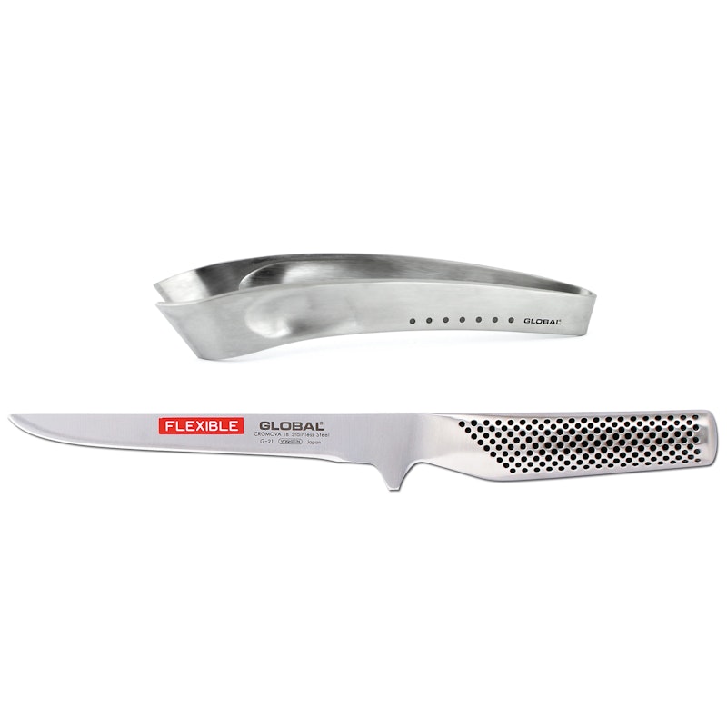 G-21 & GS-63 Fileteringskniv + Fiskebeinpinsett