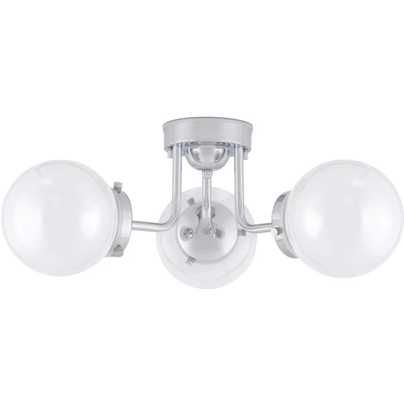Alley Taklampe, Krom / Hvit