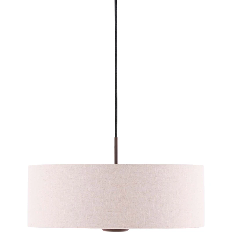 Bosco Pendel, Beige / Mørkbeiset Eik