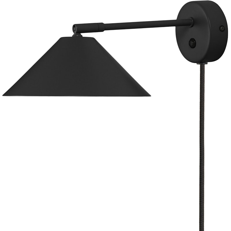 Cannes Vegglampe, Svart