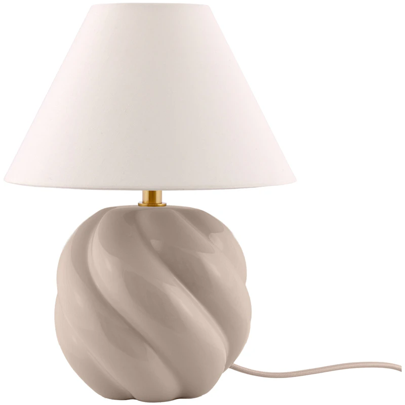 Dahlia 24 Bordlampe, Beige