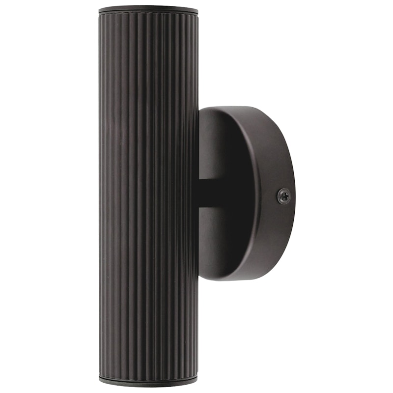 Hubble up/down Vegglampe, Sort