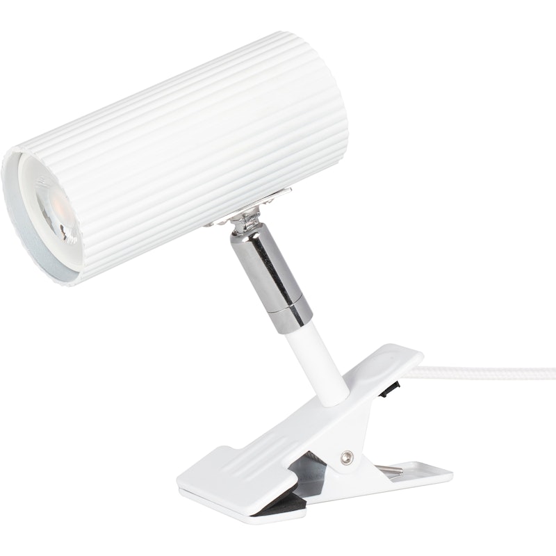 Hubble Klemlampe, Hvit