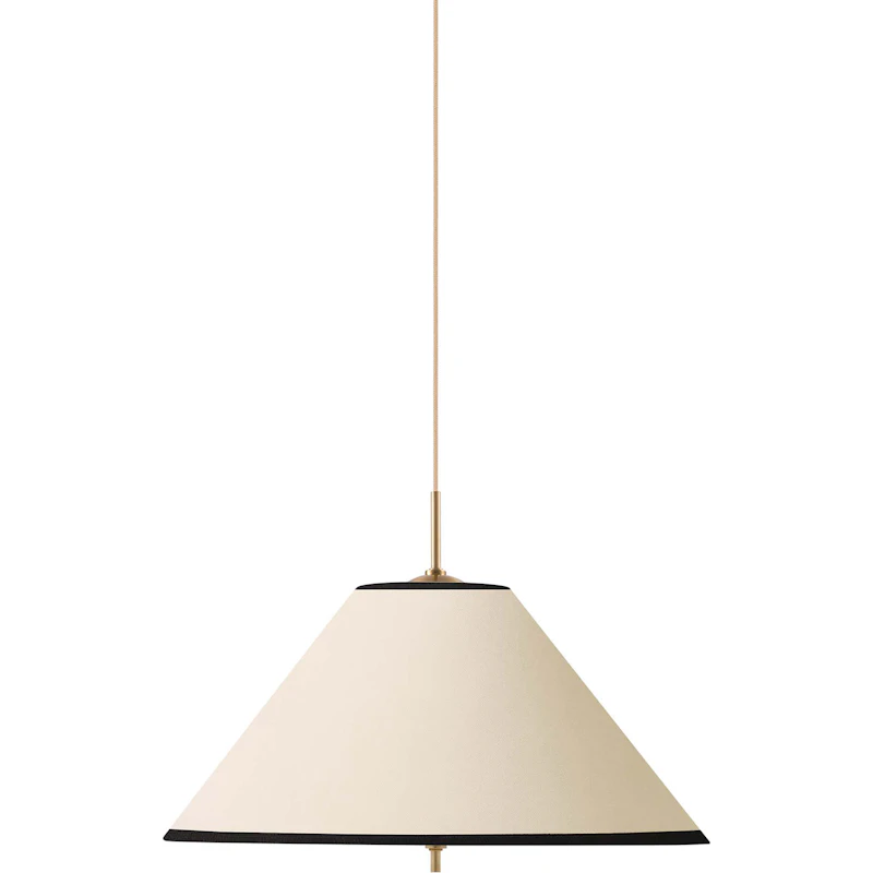Iris 50 Pendel, Creme / Sort