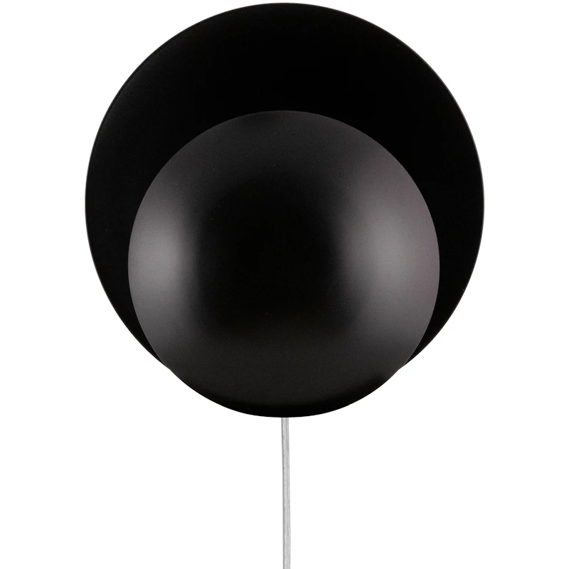 Orbit Vegglampe, Sort