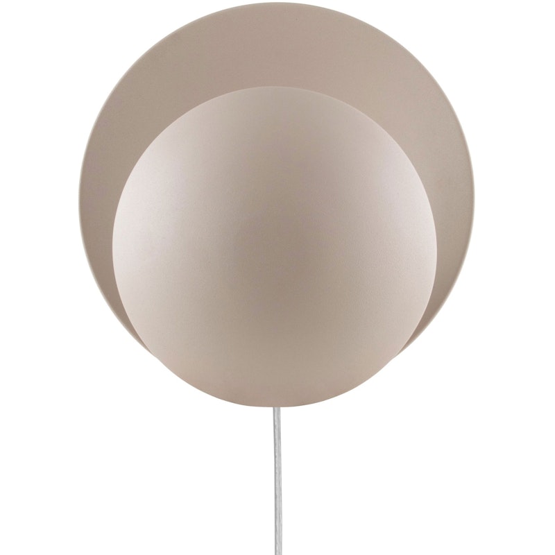 Orbit Vegglampe, Beige