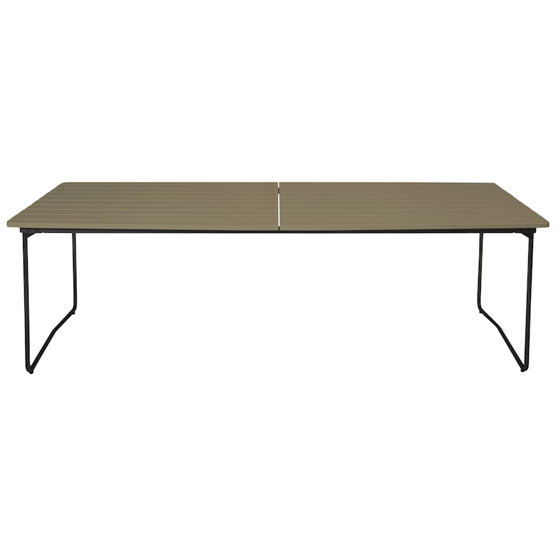 B31 Bord 92x230 cm, Lysegrønn / Sort