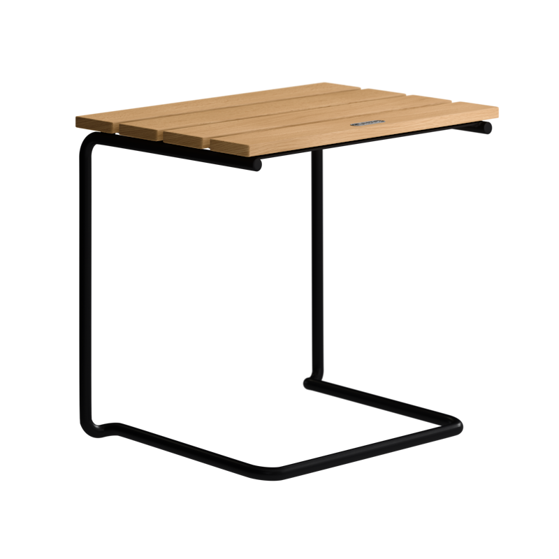 Fotskammel A3, Oljet Eik / Sort