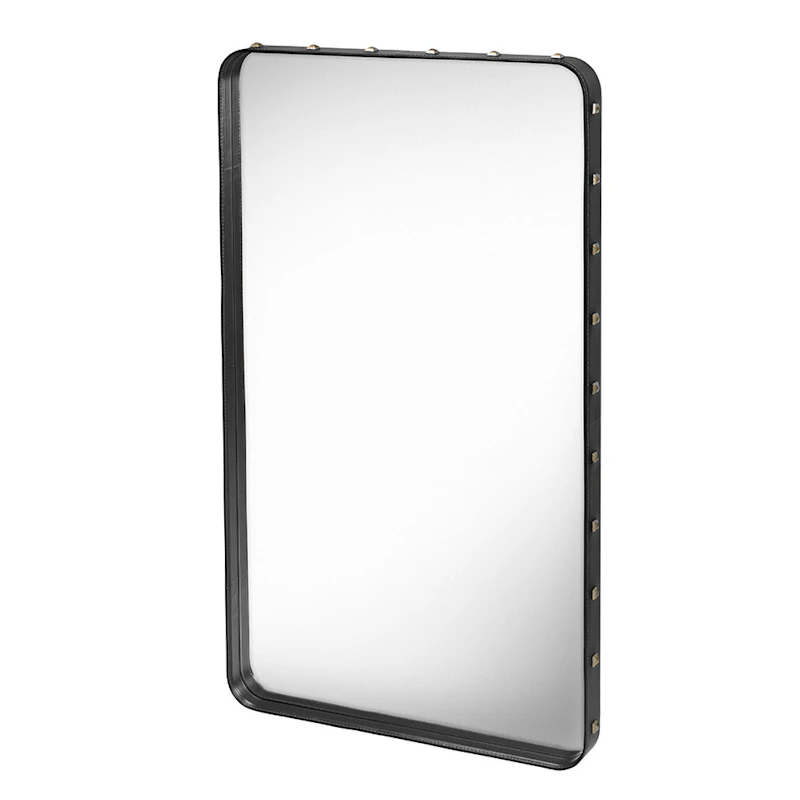 Adnet Speil 115x70cm, Sort