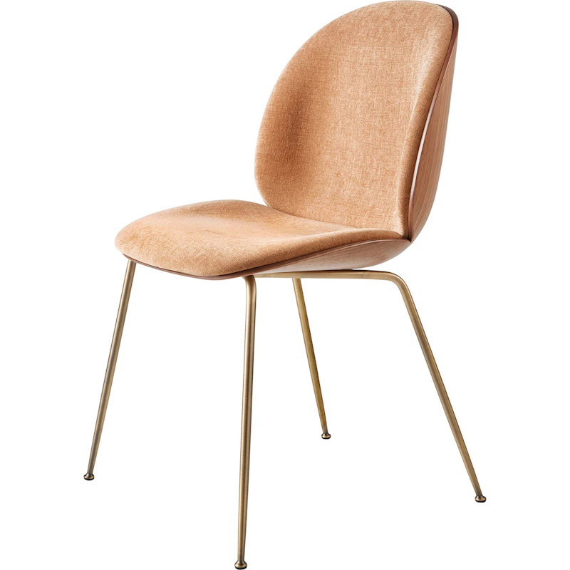 Beetle 3D Veneer Stol Valnøtt/Messing, Belsuede Sp Fr 133