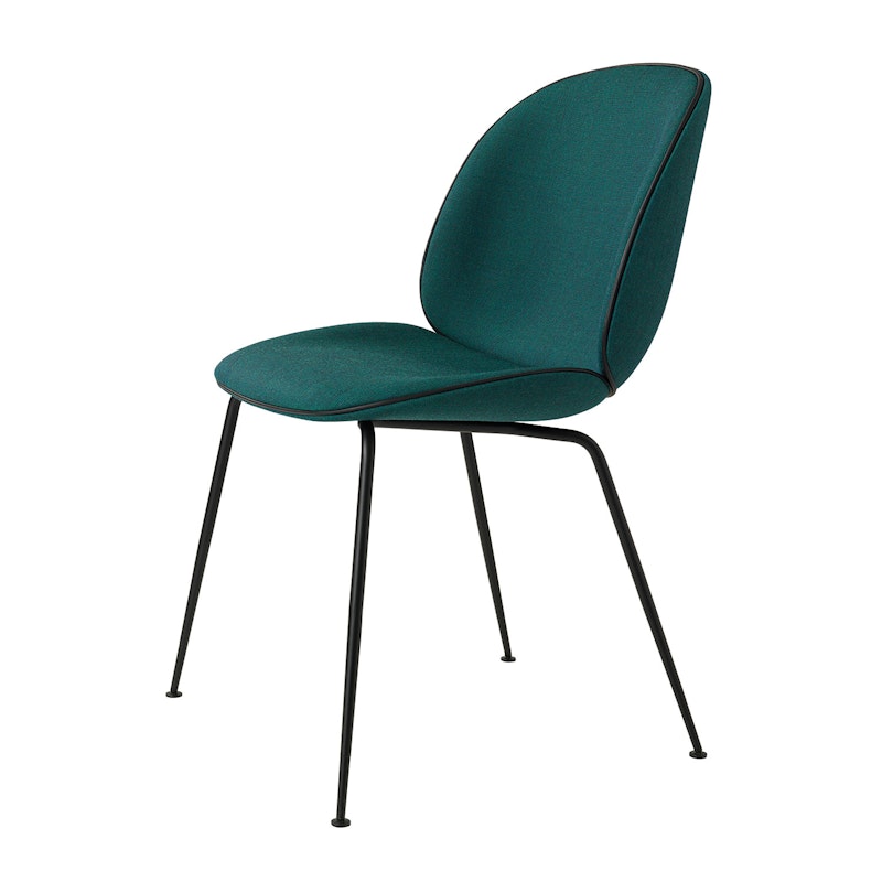 Beetle Dining Chair, Sort/ Kvadrat Canvas 984