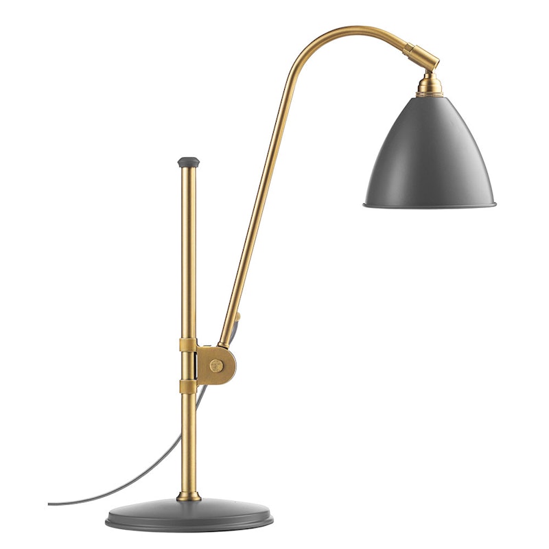 Bestlite BL1 Bordlampe, Messing/Grå