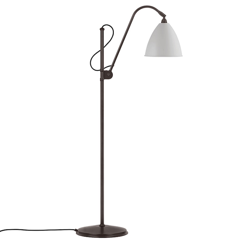 Bestlite BL3 M Gulvlampe, Black Brass/Classic White