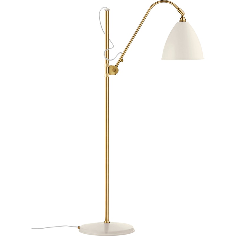 Bestlite BL3 M Gulvlampe, Messing/Hvit