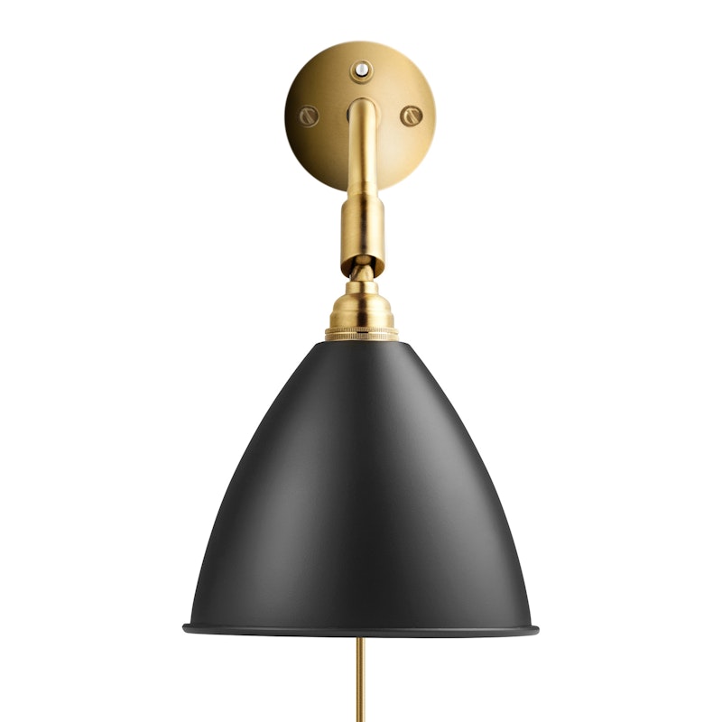 Bestlite BL7 Vegglampe, Messing / Sort