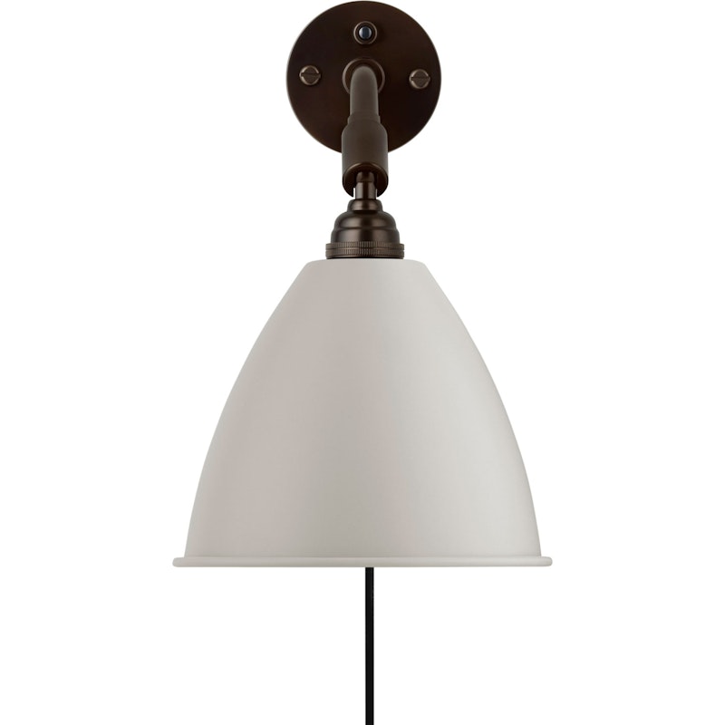 Bestlite BL7 Vegglampe, Sort Messing / Classic white