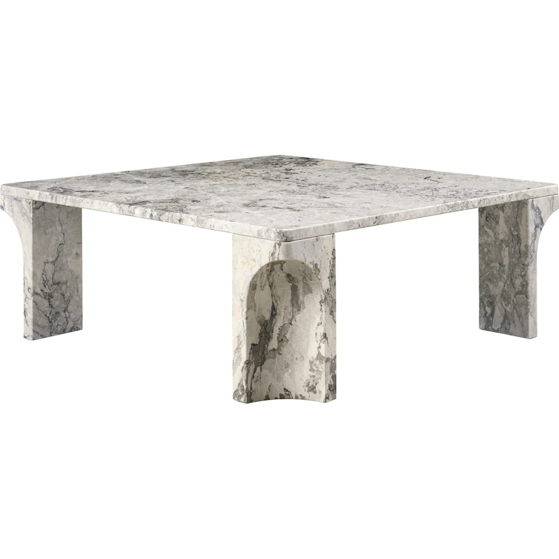 Doric Salongbord 80x80 cm, Stormy Gray