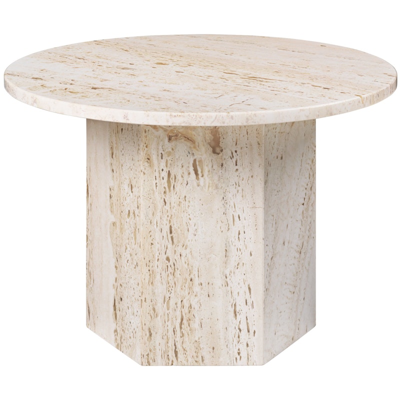 Epic Salongbord Rund 60 cm, Neutral White