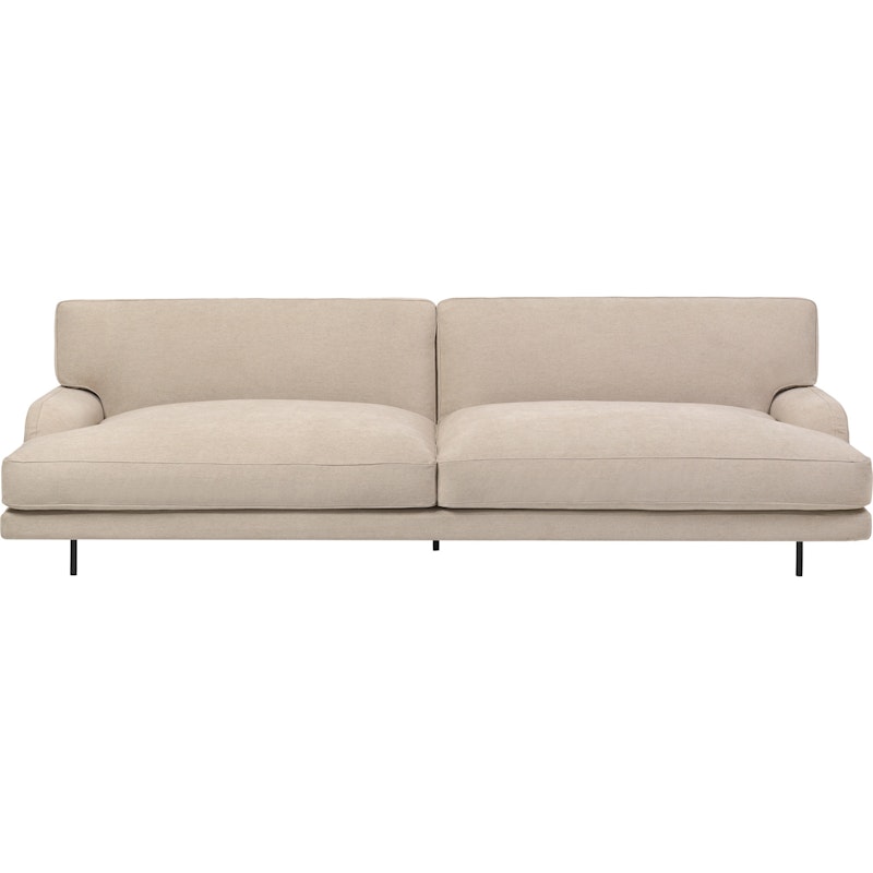 Flaneur Sofa LC 2-seters, Ben Svart / Hot Madison 073 Beige