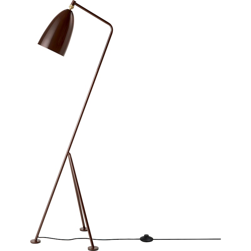 Gräshoppa Gulvlampe, Valnøtt