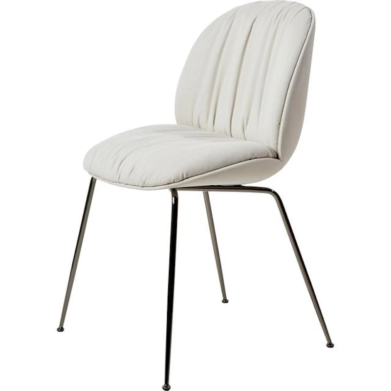 Beetle Soft Spisestol, Sort Krom / Limonta 01