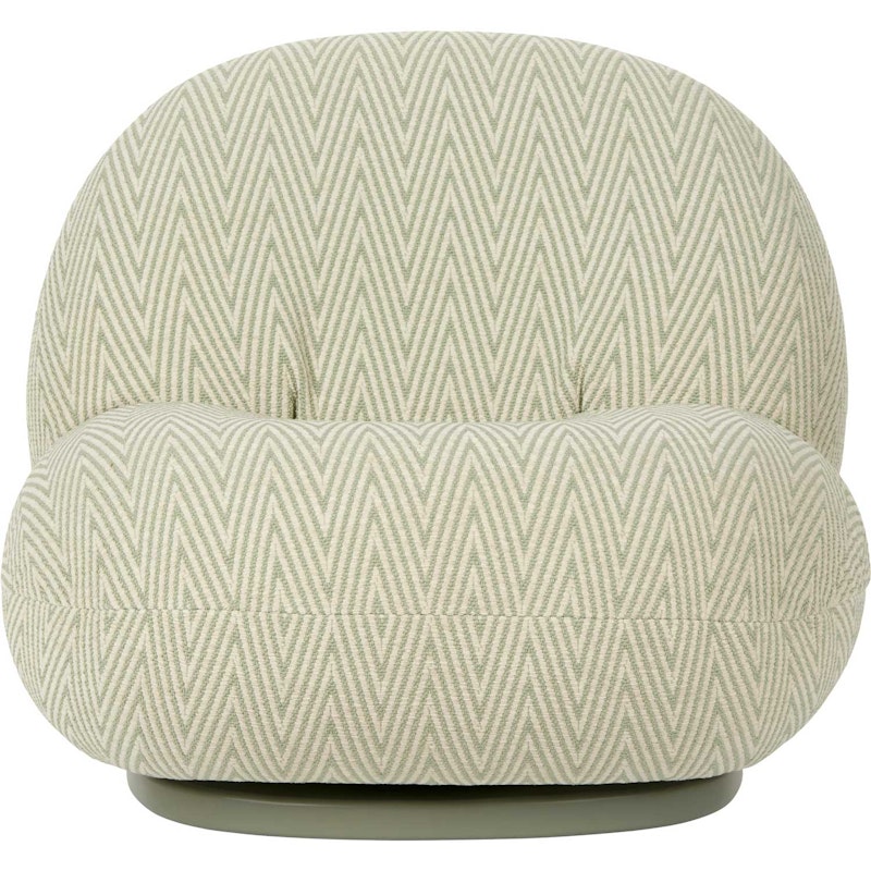 Pacha Outdoor Loungestol, Dedar Chevron Outdoor Fr 008, Moss Green Fot