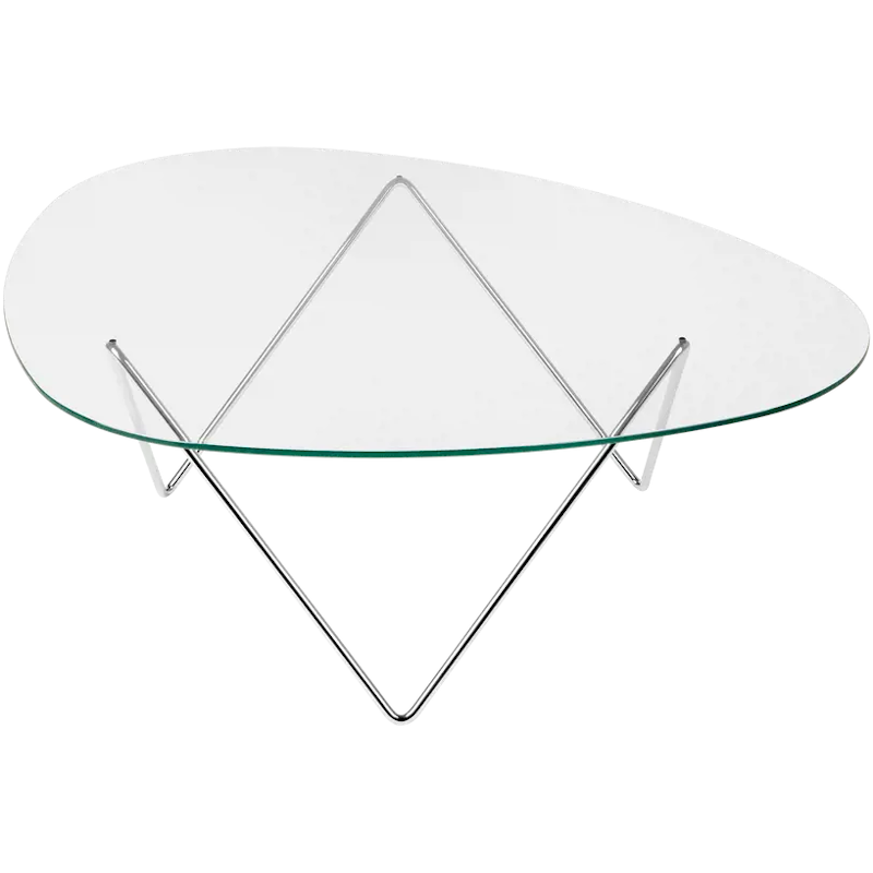 Pedrera Salongbord, Chrome