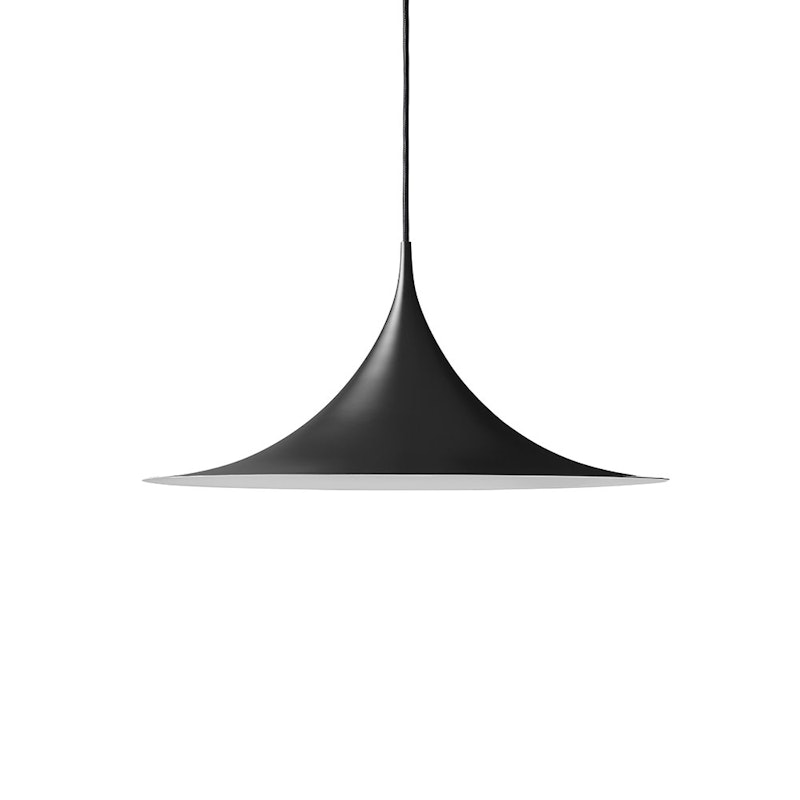 Semi Pendel Ø 60 cm, Matt Svart