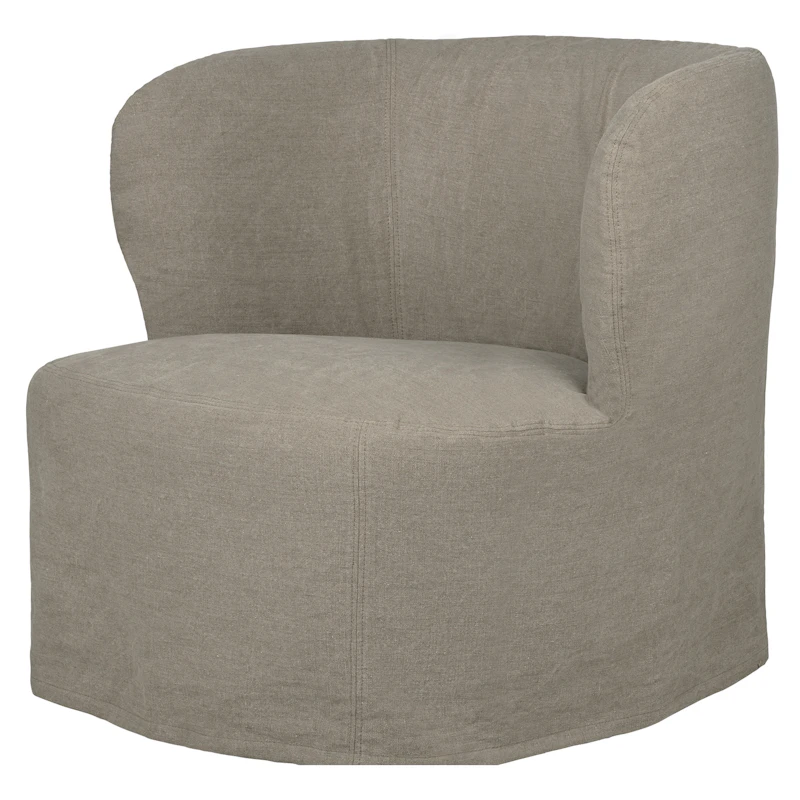 Stay Slipcover Lenestol 85 cm, Linen0024