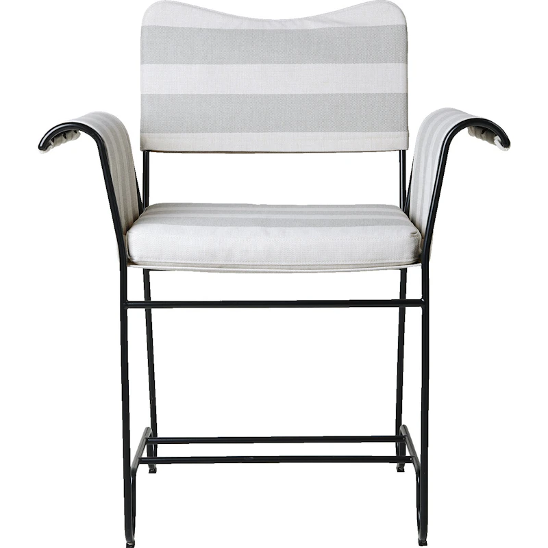 Tropique Spisestol, Classic Black / Leslie Stripe 20