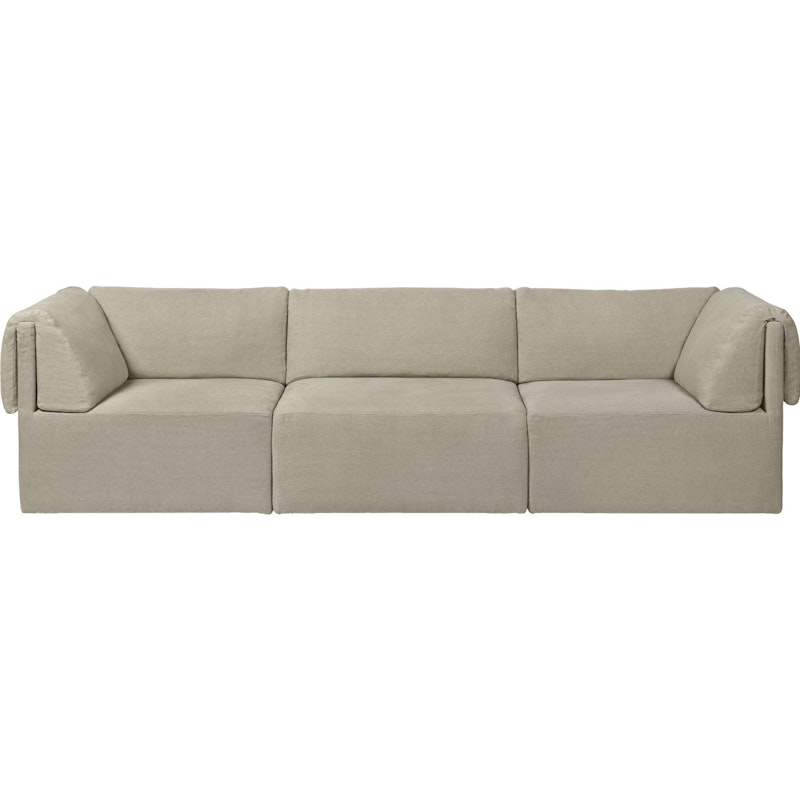 Wonder Sofa 3-Seters Med Armlener PG2, Bel Lino G077/13 LC