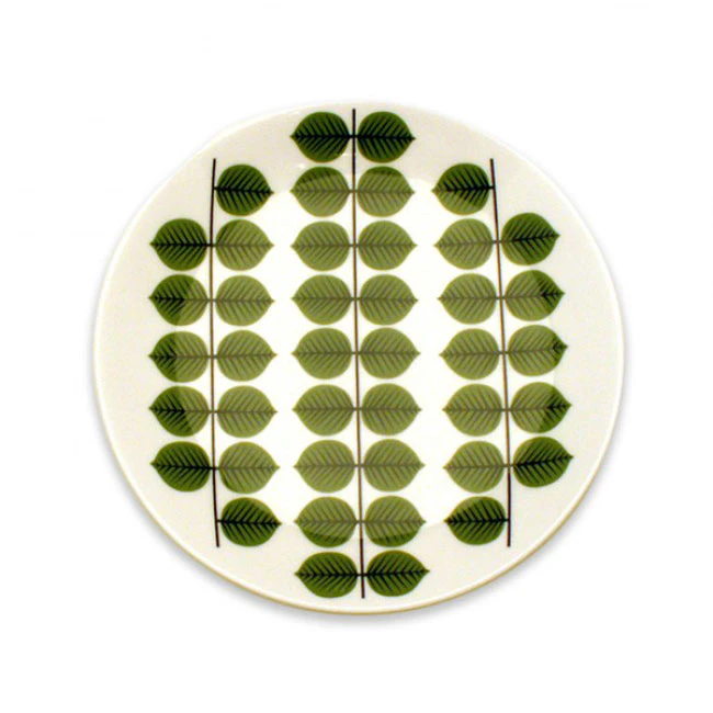 Gustavsberg Bers&aring; Tallerken 18 Cm -  Asjetter Benporselen Hvit - 423112