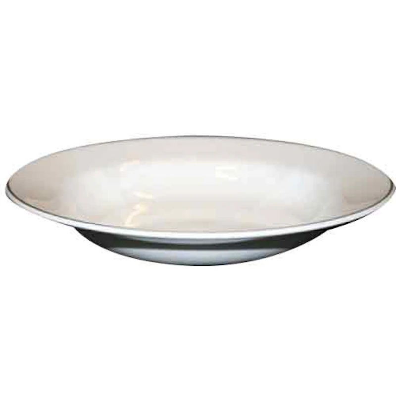 Natur Dyp Tallerken 23 cm, Snø