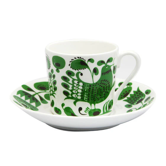 Gustavsberg Turtur Kaffekopp Med Sk&aring;l Rett -  Kaffekopper Mix - 425330