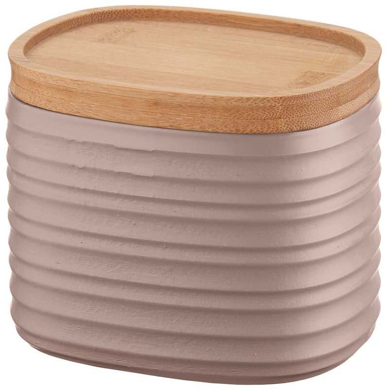 Tierra Oppbevaringskrukke 0,5 L, Taupe