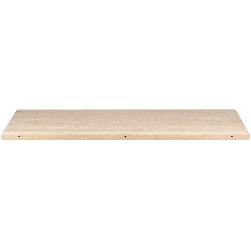 Symphony 86 Forlengelsesplate 46x90 cm, Hvitoljet Massiv eik