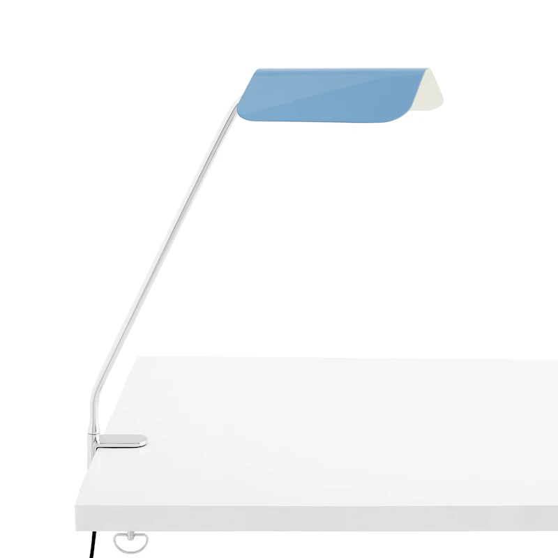 Apex Skrivebordlampe med klemme, Pastellblå