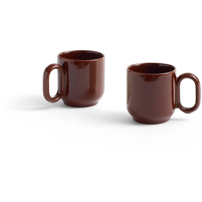 Barro Cup Set of 2, Burgundy