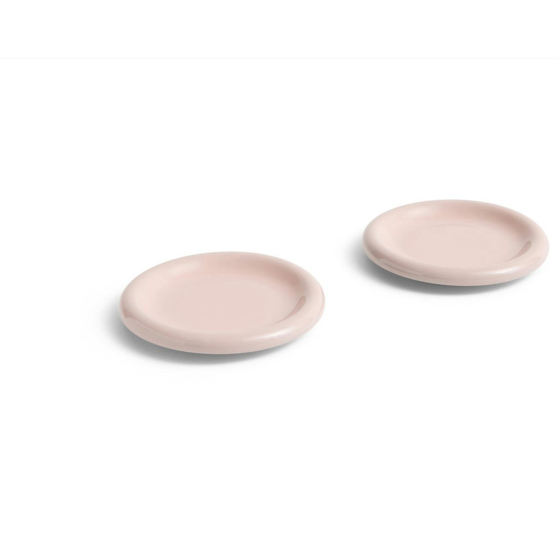 Hay Barro Plate Set Of 2 &Oslash;18 Cm Pink -  Asjetter Terrakotta Rosa - AC459-A668-AI60-03DB