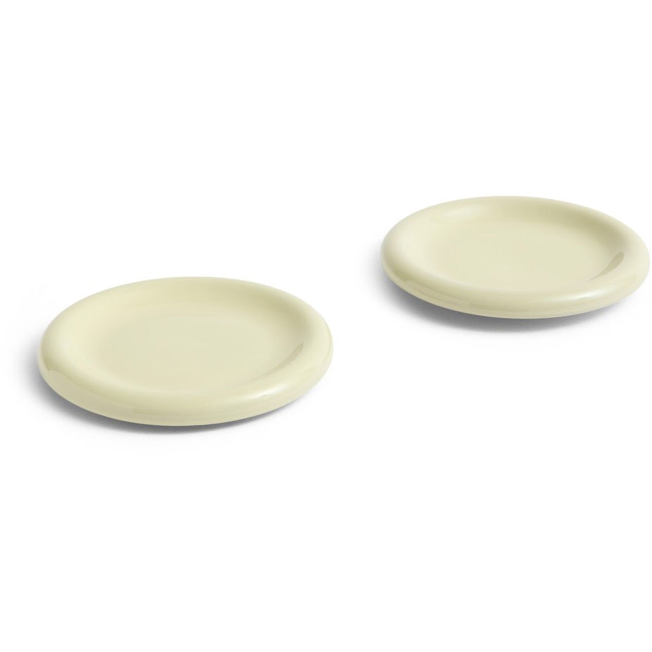 Hay Barro Plate Set Of 2 &Oslash;18 Cm Pistachio -  Asjetter Terrakotta Gr&oslash;nn - AC459-A668-AI60-03DF