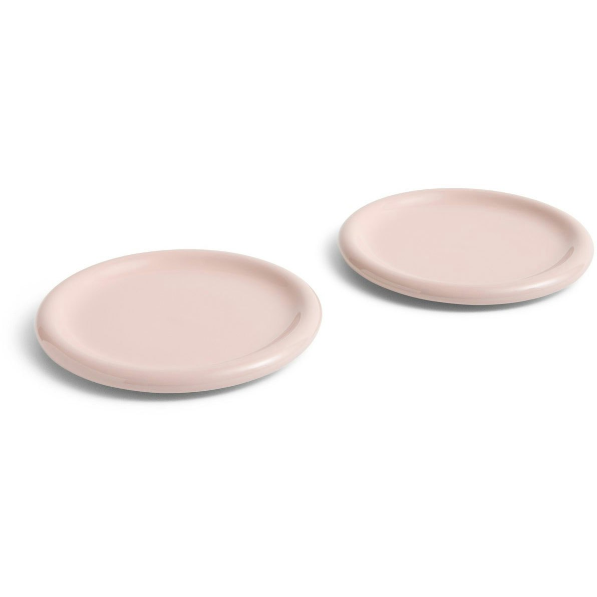 Hay Barro Plate Set Of 2 &Oslash;24 Cm Pink -  Asjetter Terrakotta Rosa - AC459-A668-AI61-03DB