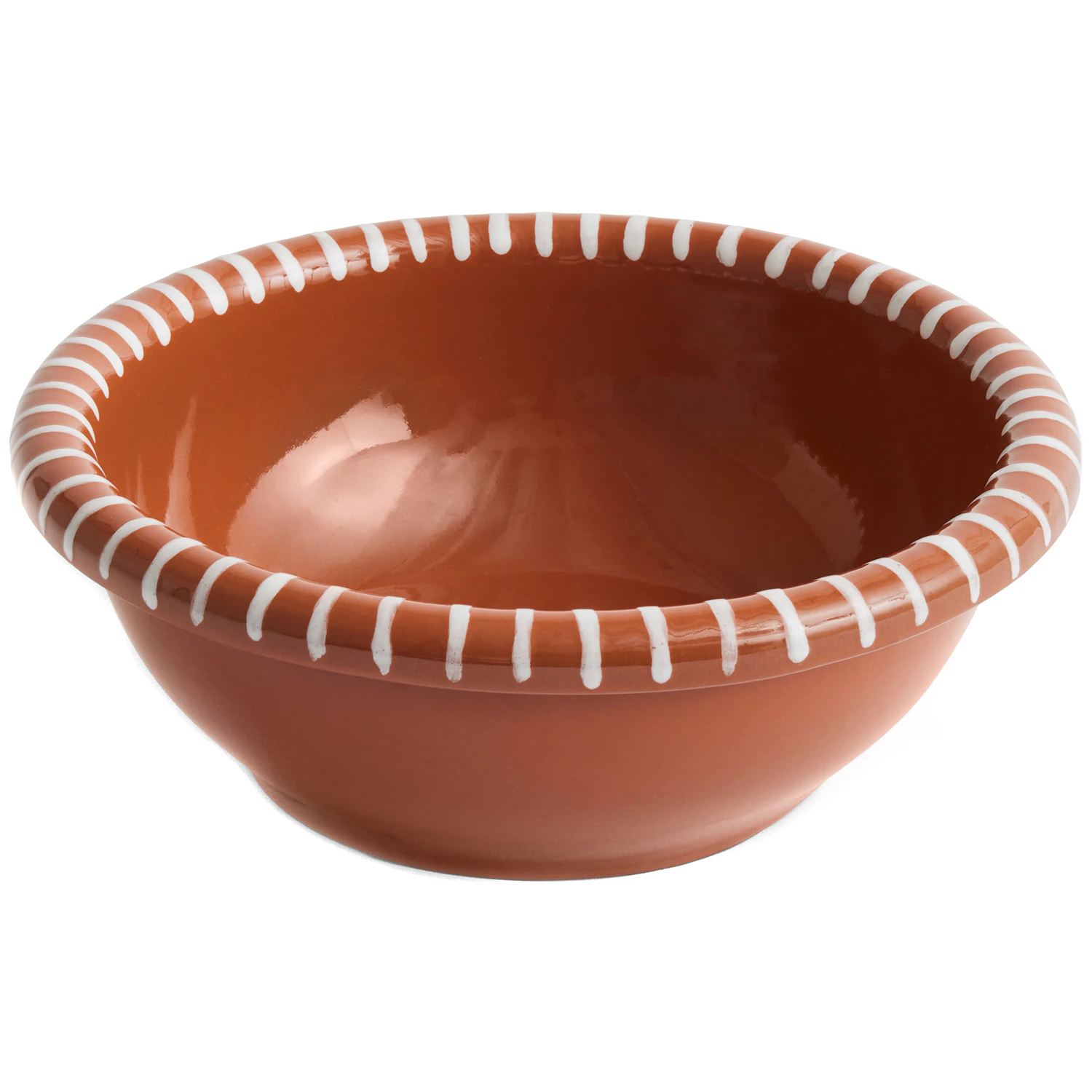 Hay Barro Salad Bowl Large  -  Salatsk&aring;ler Terrakotta Natural - AC469-A603-AI64