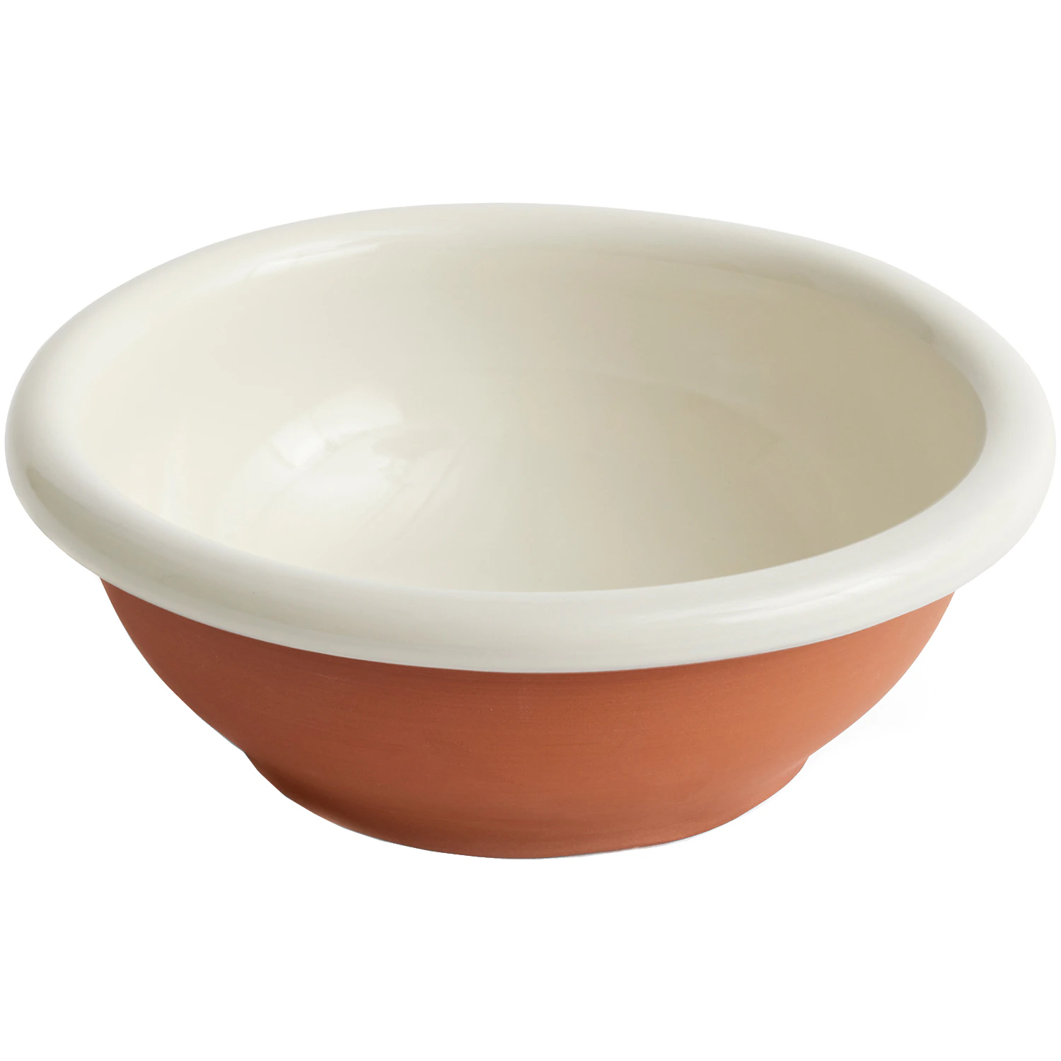 Hay Barro Salad Bowl Large  -  Salatsk&aring;ler Terrakotta Off-White - AC469-A603-AB90