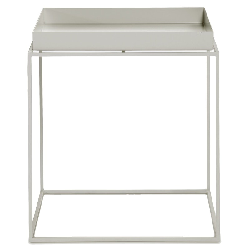 Sidebord 40x40 cm, Varmgrå