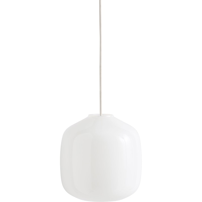 Buoy Glass Pendel 20 cm, Clay White